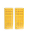 Ice Moulds, Yellow, Plastic, Set of 2 - MARKET 99