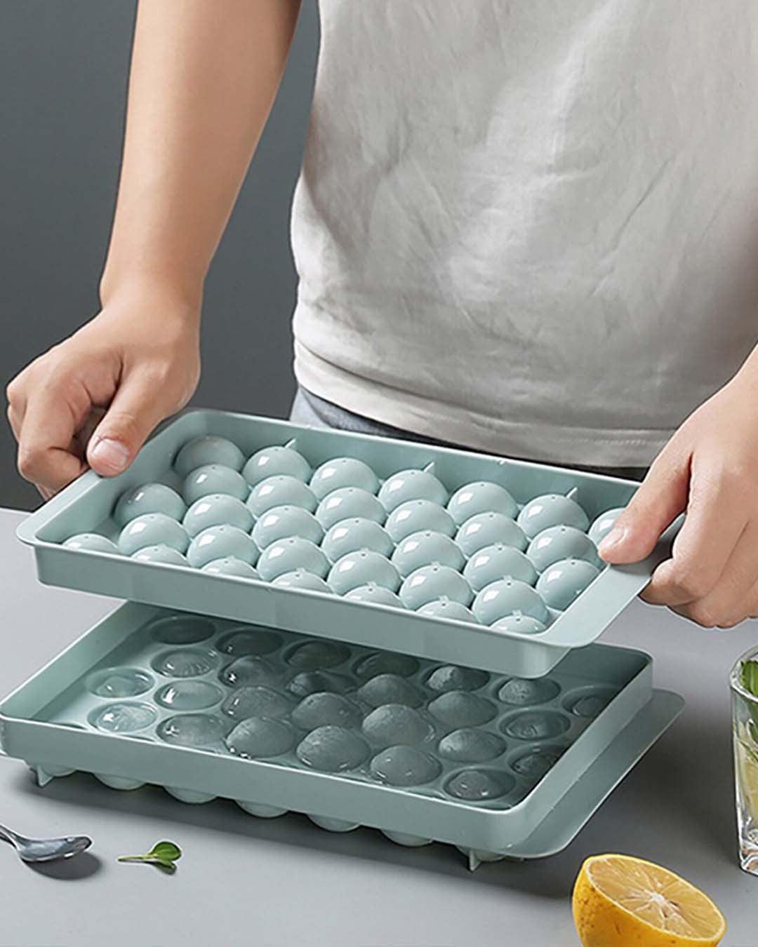 Ice Tray, Light Green, Plastic - MARKET 99