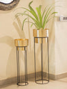 Diwali Decoration Item PLANTER STAND LARGE AND SMALL PACK OF 2