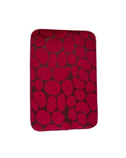 Indoor Mat, Stone Design, Red, Microfiber - MARKET 99