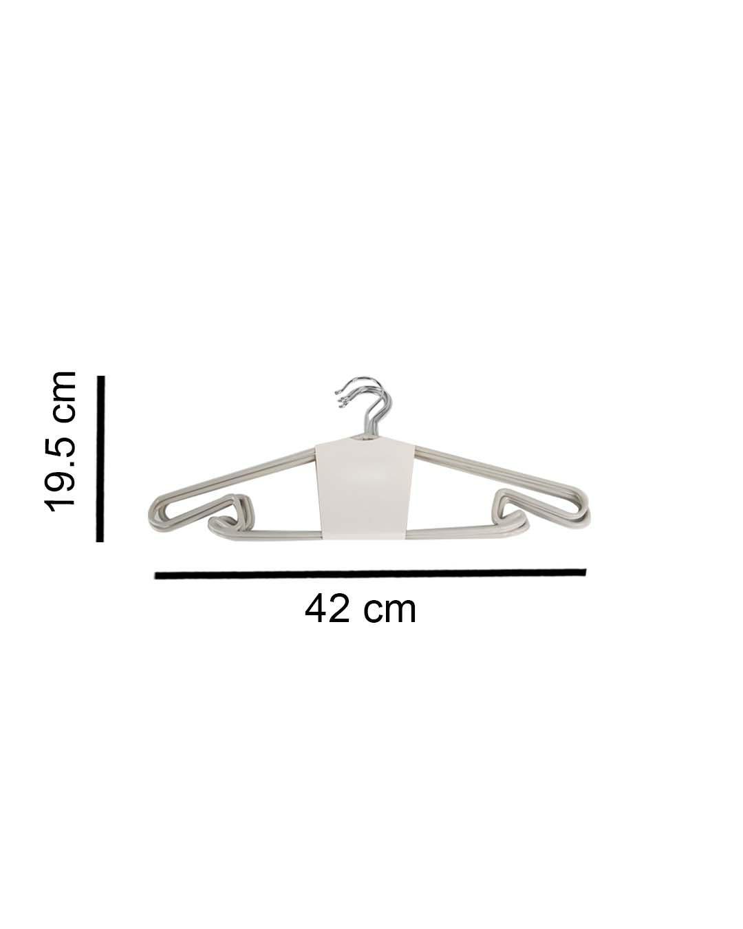 Iron, Cloth Hanger Set Of 6 Pcs, Plain, Glossy : Finish,  Multicolor-Market99 – MARKET 99