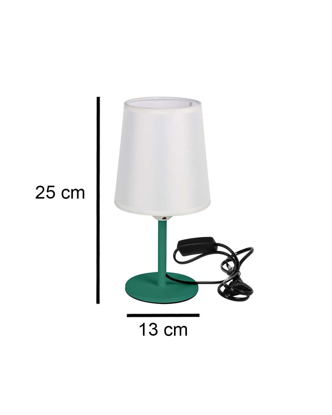 Iron+Polyester, Table Lamp, Plain, Matt : Finish, Multicolor