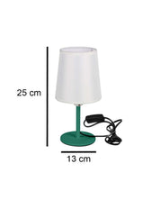 Iron+Polyester, Table Lamp, Plain, Matt : Finish, Multicolor