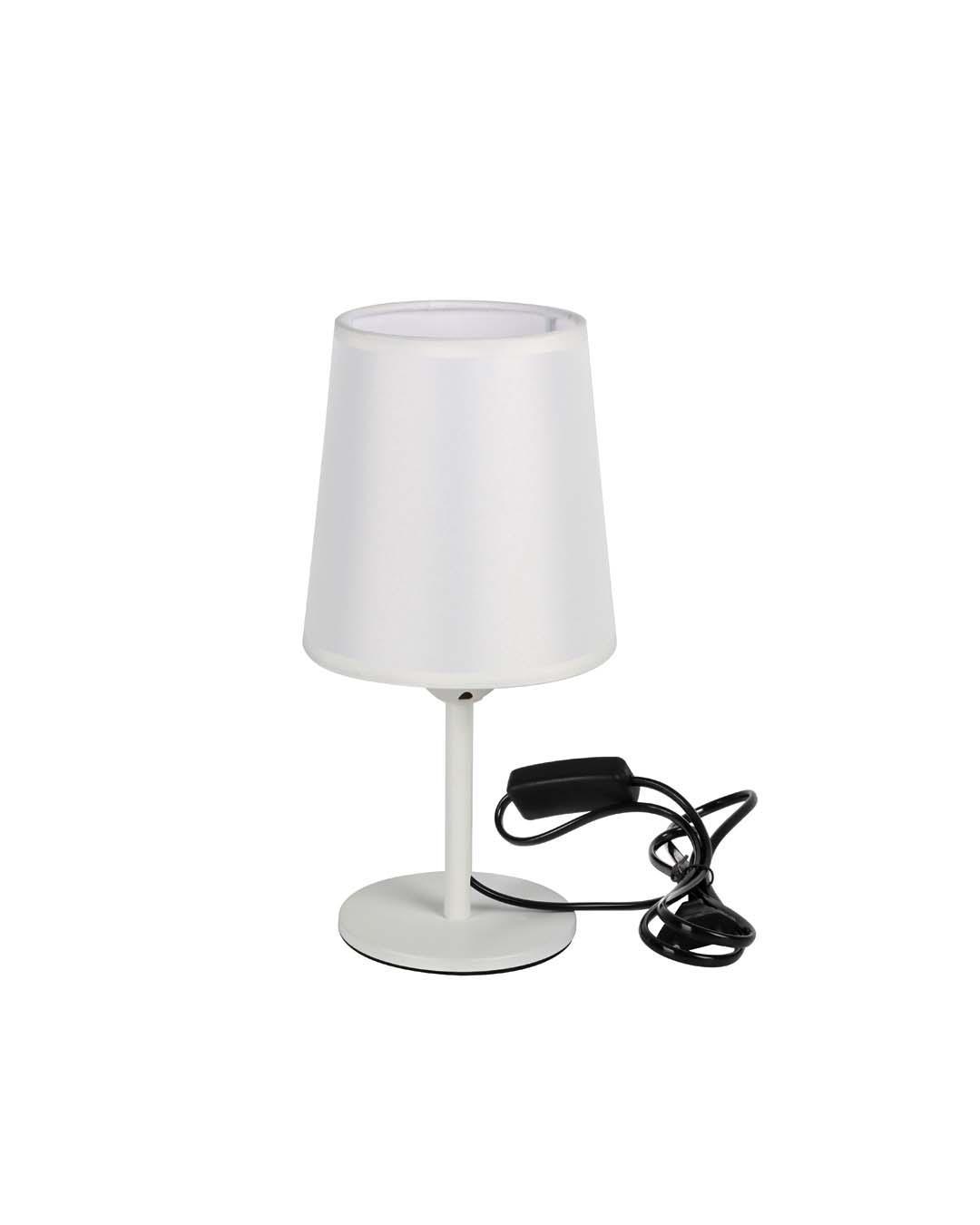 Iron+Polyester, Table Lamp, Plain, Matt : Finish, Multicolor