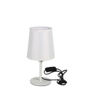 Iron+Polyester, Table Lamp, Plain, Matt : Finish, Multicolor