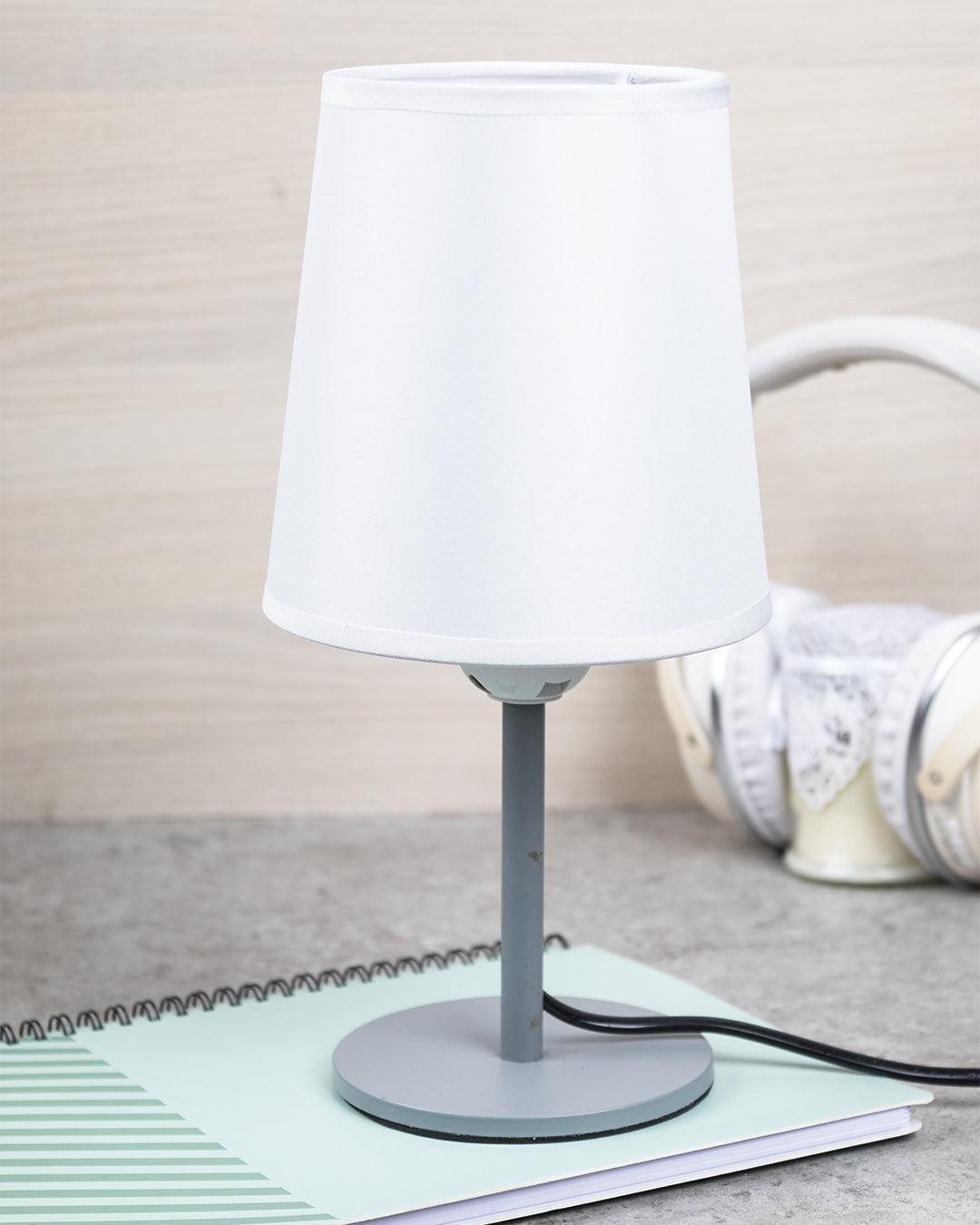 Iron+Polyester, Table Lamp, Plain, Matt : Finish, Multicolor