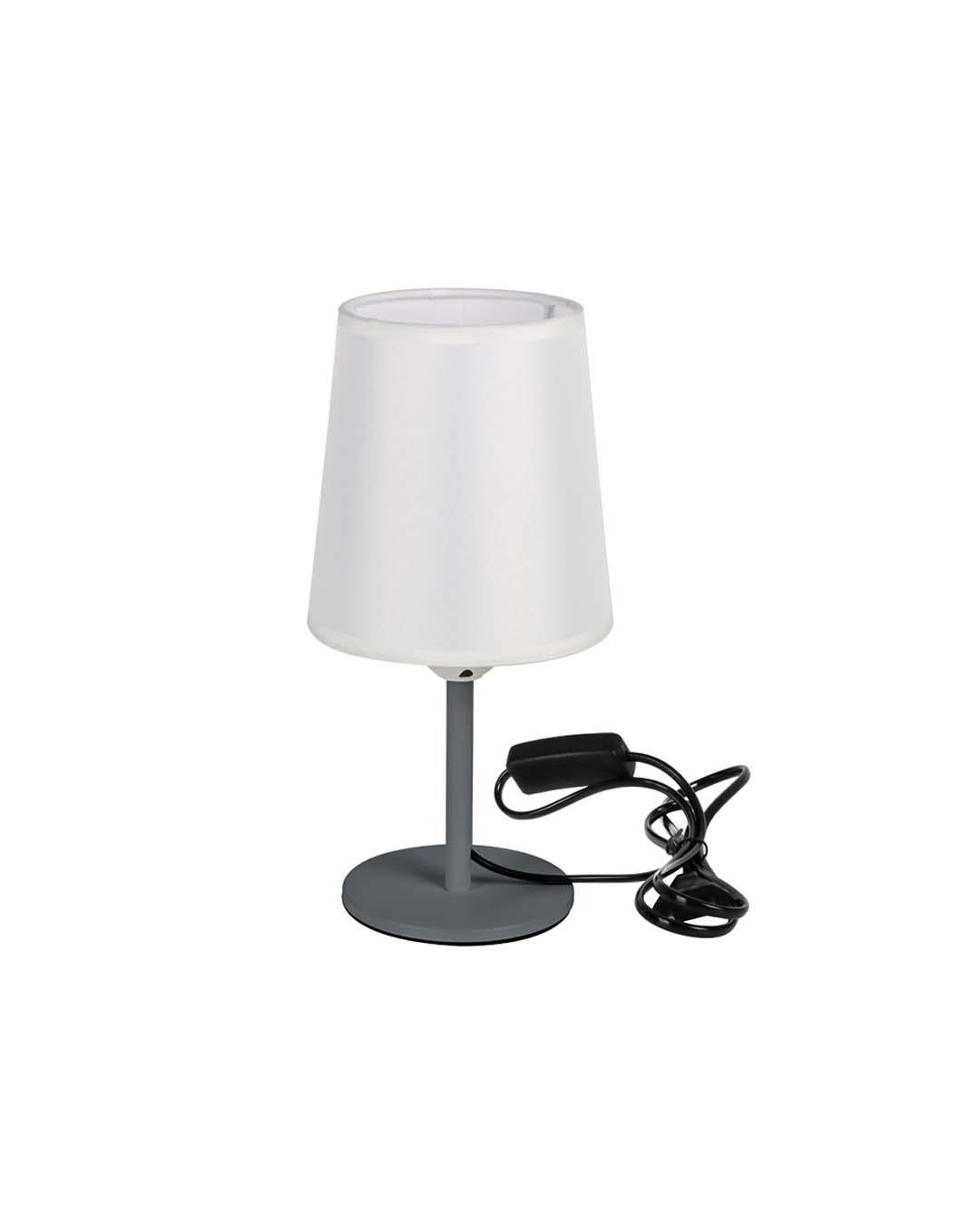 Iron+Polyester, Table Lamp, Plain, Matt : Finish, Multicolor