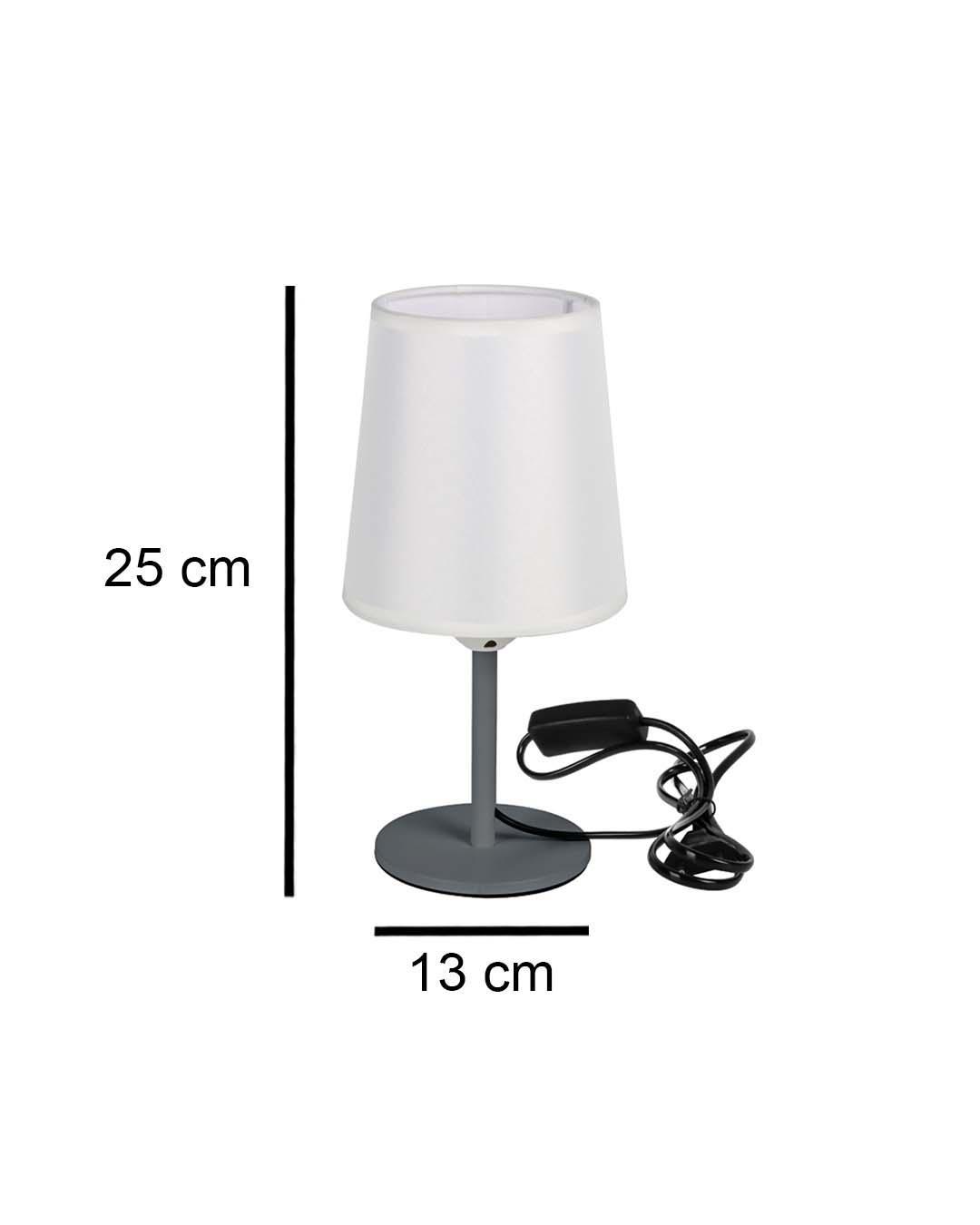 Iron+Polyester, Table Lamp, Plain, Matt : Finish, Multicolor
