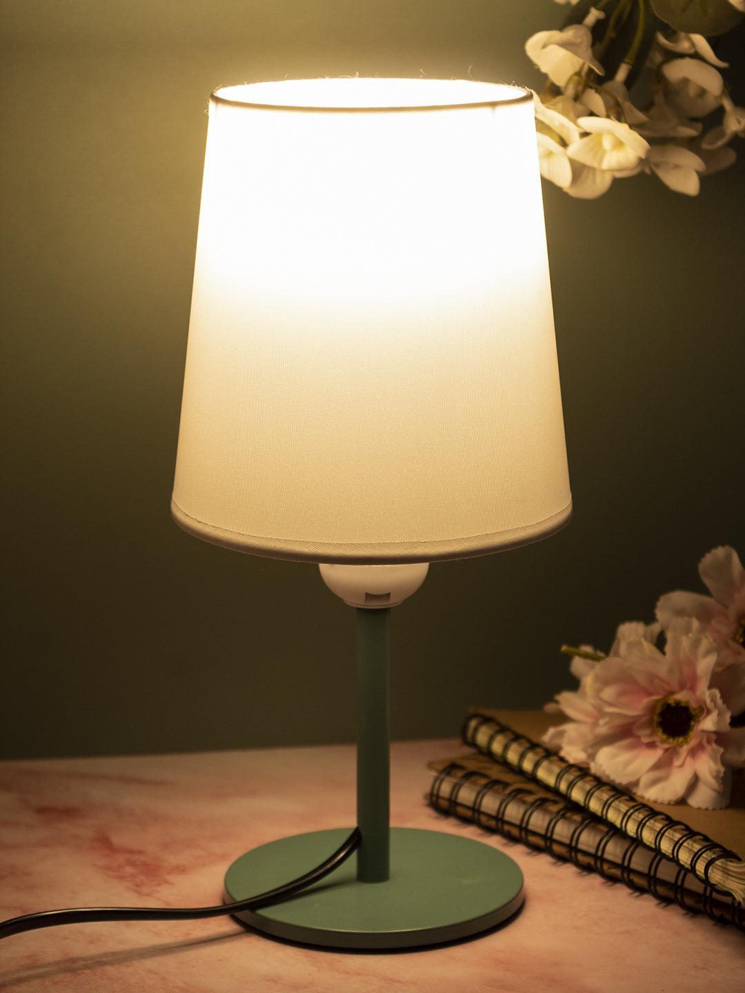 Iron+Polyester, Table Lamp, Plain, Matt : Finish, Multicolor - MARKET 99