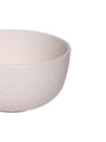 Ivory Ceramic Bowl - 580Ml, Fish Scale - MARKET 99