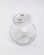 Jar Set, Transparent, Silver, Set of 6, 200 mL - MARKET 99