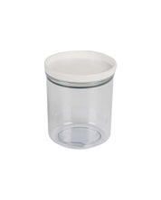 Jar with Airtight Lid, White, Plastic, 350 mL - MARKET 99