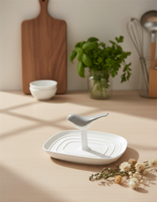 Lid Holder, for Fashion Accessories, White, Plastic