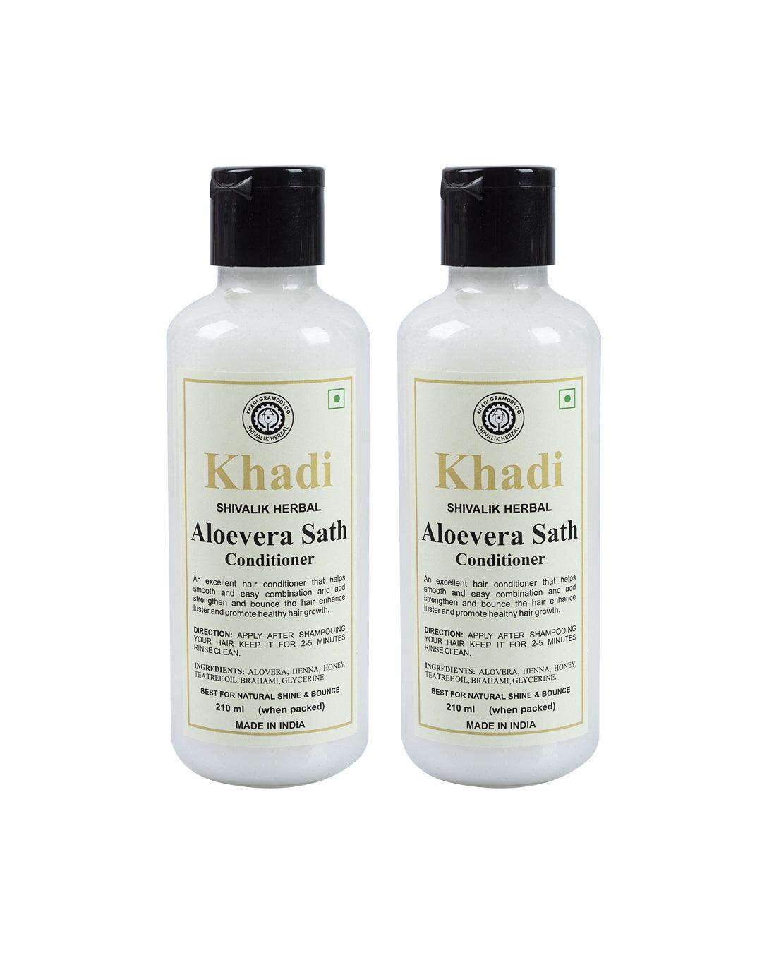 Khadi Aloe Vera Conditioner(Pack Of 2, Each 210 mL ) - MARKET 99