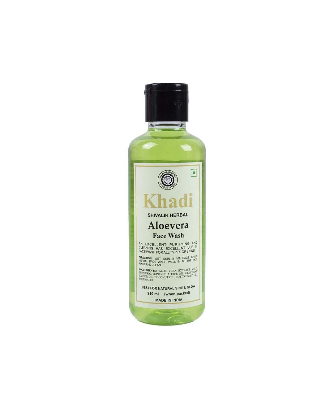 Khadi Aloe Vera Face Wash, 210 mL - MARKET 99