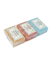 Khadi Haldi Chandan Bar + Khadi Mint Bar + Khadi Orange Bar ( Pack Of 3 , Each 125g ) - MARKET 99