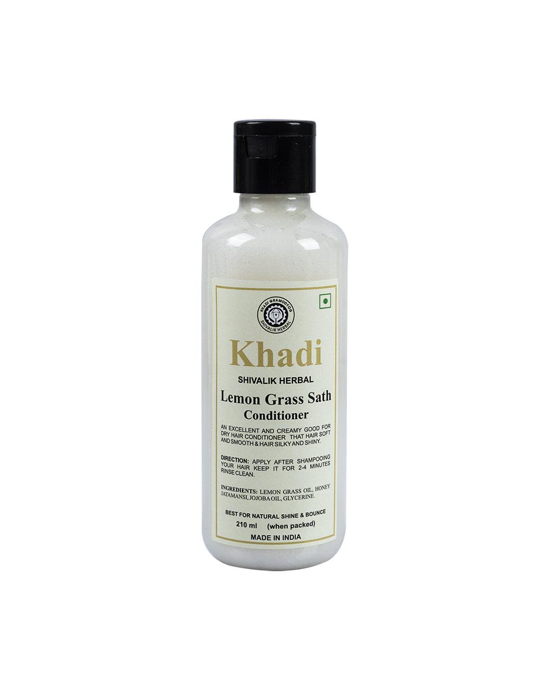 Khadi Lemon Grass Sath Conditioner, 210 mL - MARKET 99
