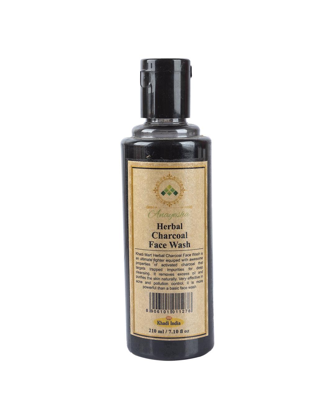 Khadi Mart Charcoal Face Wash 210 mL - MARKET 99