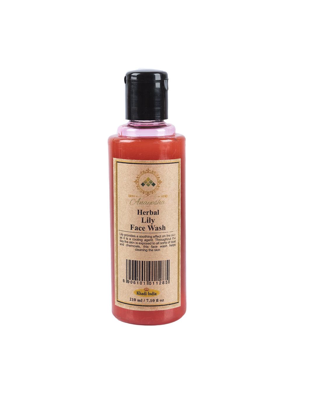 Khadi Mart Lily Face Wash 210 mL - MARKET 99