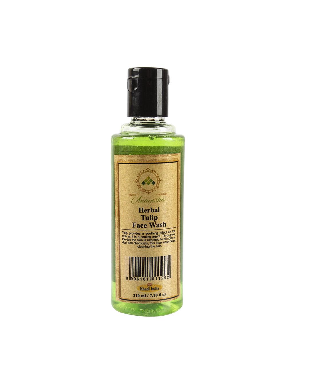 Khadi Mart Tulip Face Wash 210 mL - MARKET 99