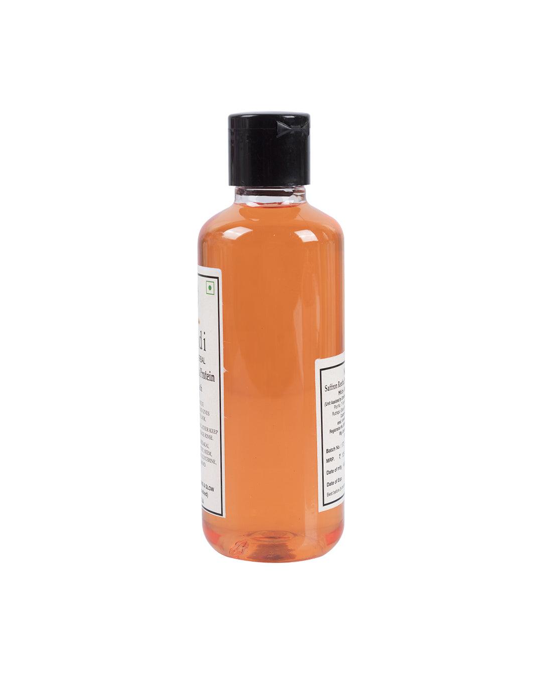 Khadi Saffron Reetha Protein Herbal Sath Shampoo, 210 mL - MARKET 99