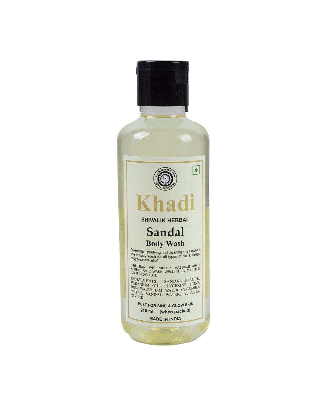 Khadi Sandal Body Wash, 210 mL - MARKET 99