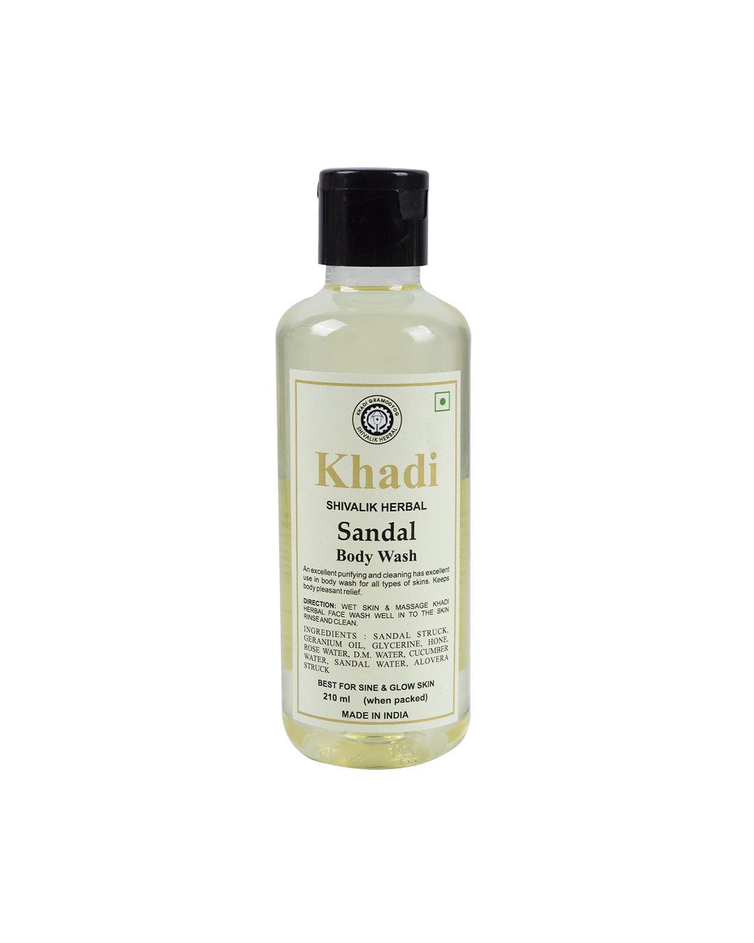 Khadi Sandal Body Wash (Pack Of 2, Each 210 mL ) - MARKET 99