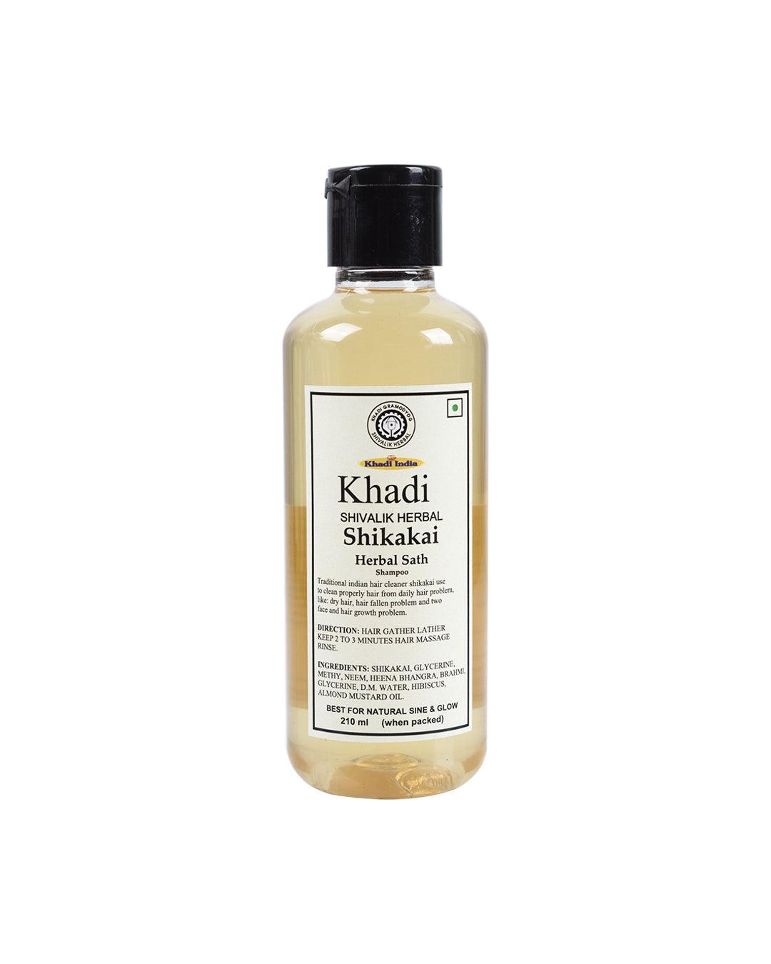 Khadi Shikakai Herbal Shampoo, 210 mL - MARKET 99