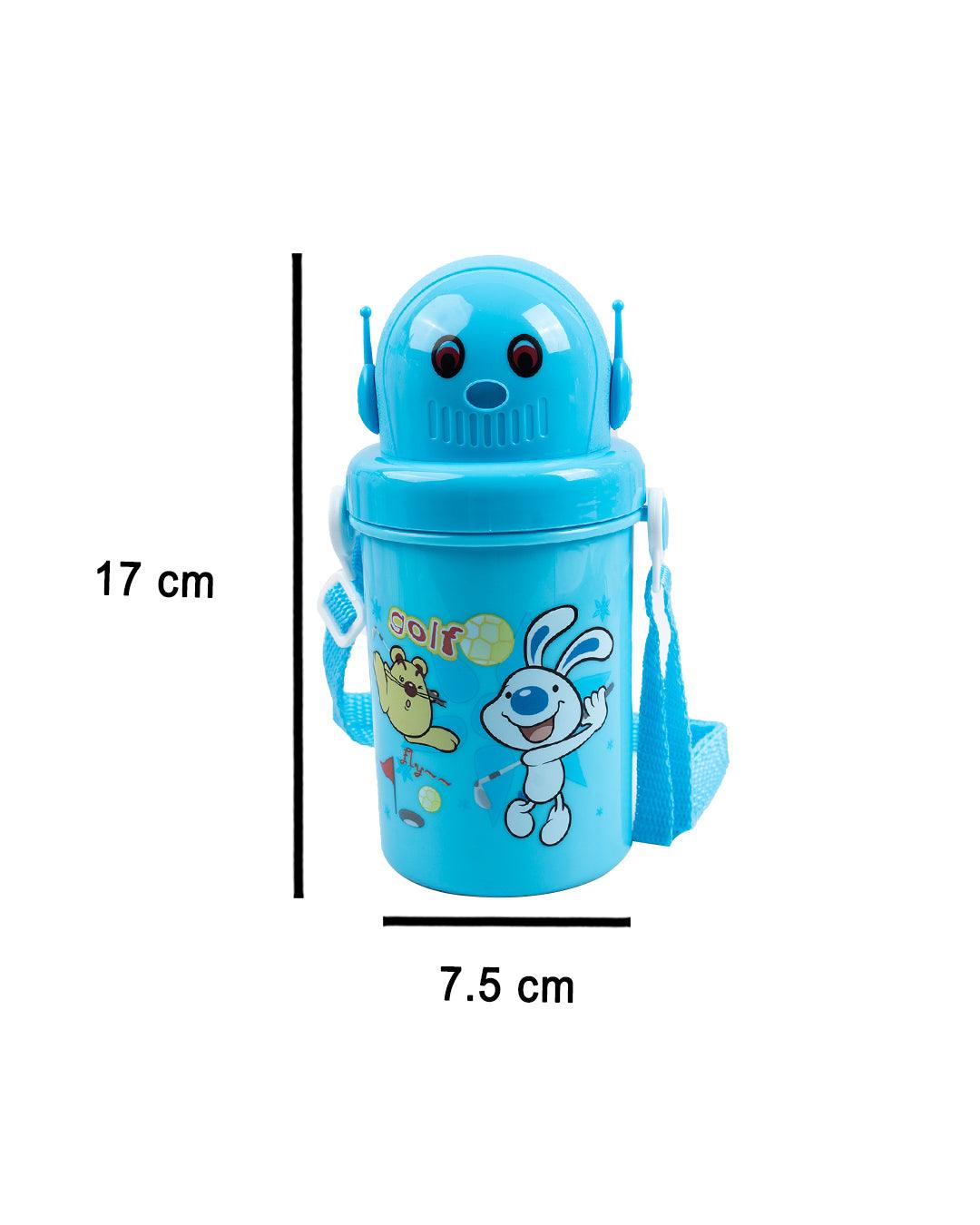 Kids Sipper Bottle, Blue, Plastic, 450 mL - MARKET 99