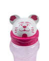 Kids Sipper Bottle, Pink, Plastic, 380 mL - MARKET 99
