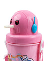 Kids Sipper Bottle, Pink, Plastic, 450 mL - MARKET 99