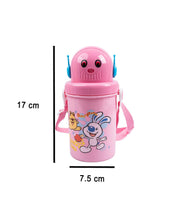 Kids Sipper Bottle, Pink, Plastic, 450 mL - MARKET 99