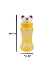 Kids Sipper Bottle, Yellow, Plastic, 380 mL - MARKET 99