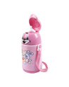 Kids Sipper Water Bottle, Pink, Plastic, 450 mL - MARKET 99