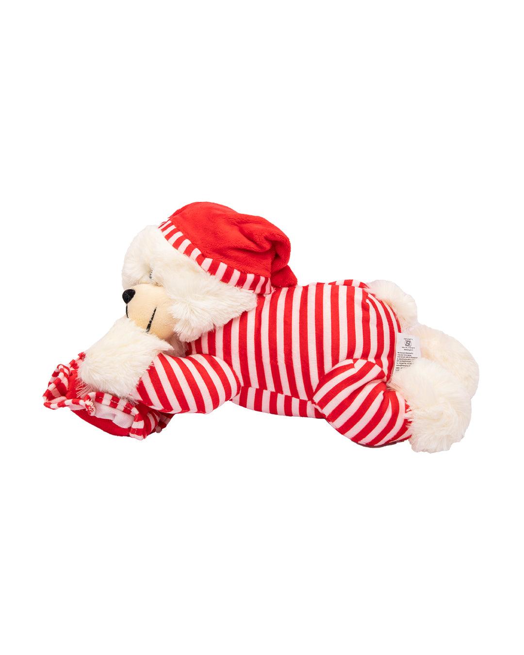 Valentine Teddy Bear With Red Balloon