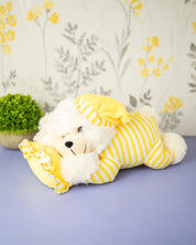 Kids Star Dreaming Bear, Plush Toy, Yellow, Polyester - MARKET 99