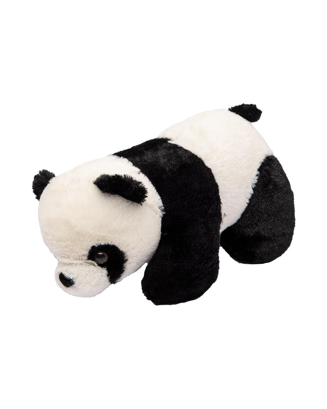 Kids Star Panda, Plush Toy, White & Black, Polyester - MARKET 99