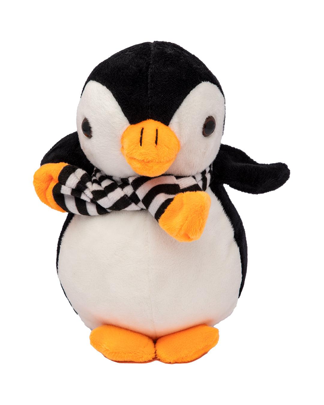 Kids Star Peppy Penguin, Plush Toy, While & Black, Polyester - MARKET 99