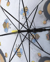 Kids Umbrella, Cartoon Print, Yellow, Plastic - MARKET 99