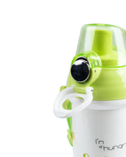 Kids Water Bottle, Green, Plastic, 550 mL - MARKET 99