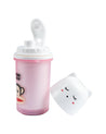 Kids Water Bottle, Pink, Plastic, 250 mL - MARKET 99