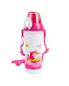 Kids Water Bottle, Pink, Plastic, 550 mL - MARKET 99