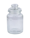 Kitchen Jar with Lid, Transparent, Glass, 800 mL - MARKET 99