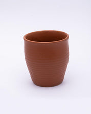 Kulhads, Handmade Indian Traditional Style Kulhad, In-Ring Design, Terracotta Colour, Ceramic, Set of 6, 130 mL - MARKET 99