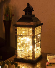 Lantern, Antique Design, Matt Black, Plastic - MARKET 99