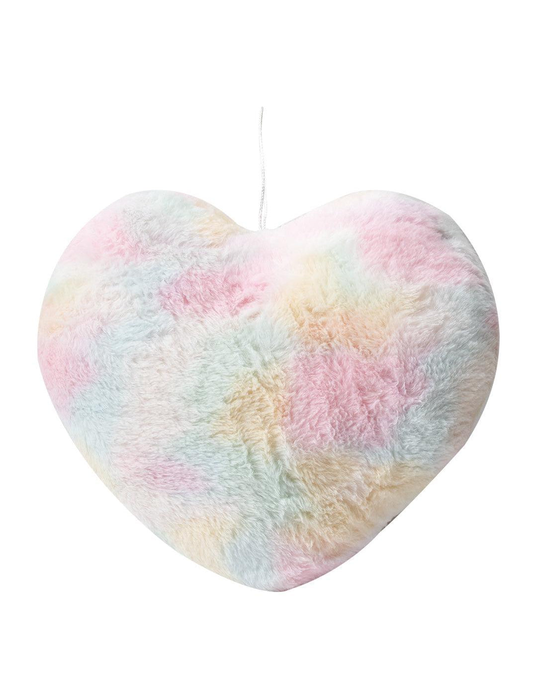 Large Rainbow Heart Cushion - MARKET 99