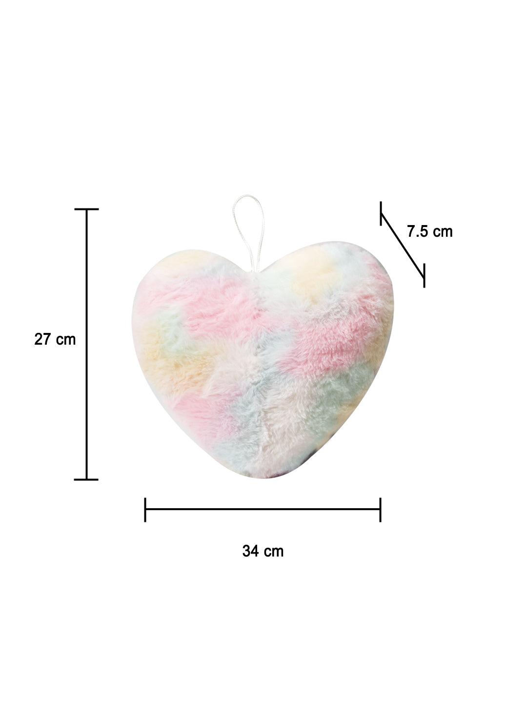 Large Rainbow Heart Cushion - MARKET 99