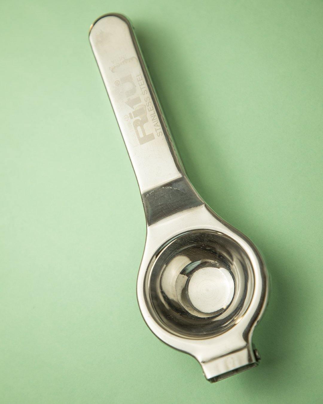 Lemon Squeezer, Silver, Stainless Steel - MARKET 99