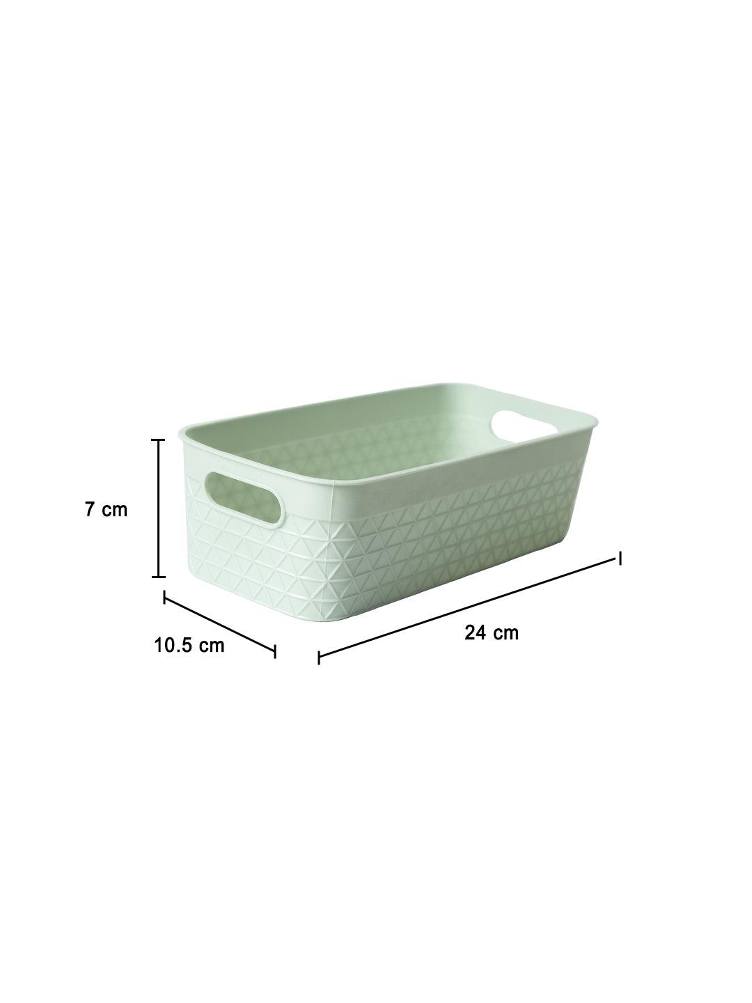 Light Green Multipurpose Storage Basket