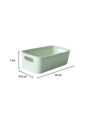 Light Green Multipurpose Storage Basket